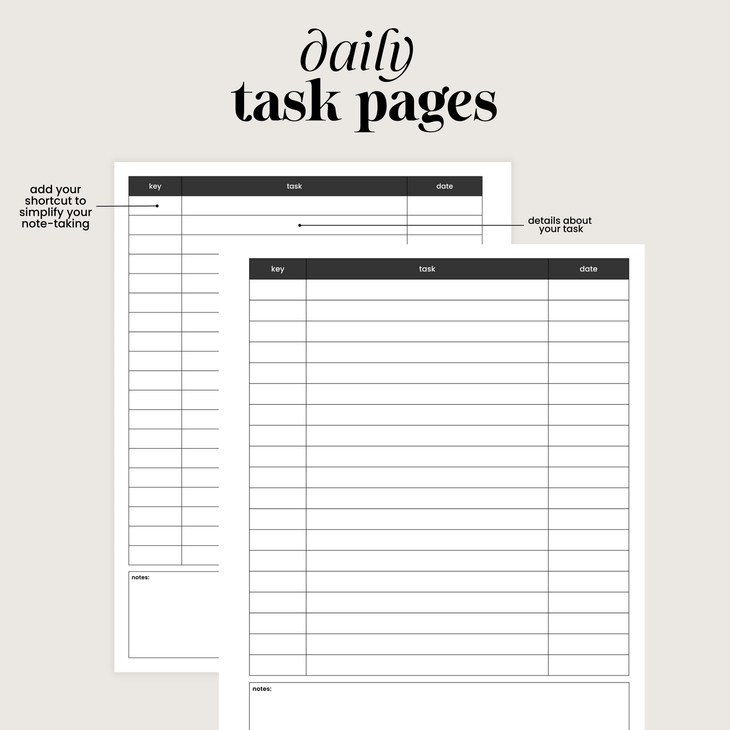Primrose TaskBook