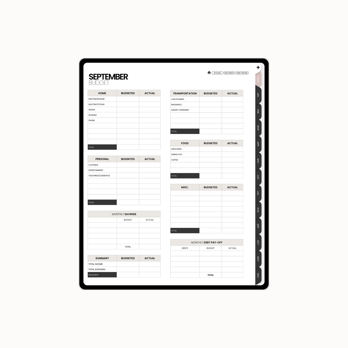 Undated Digital Daily Holy Grail