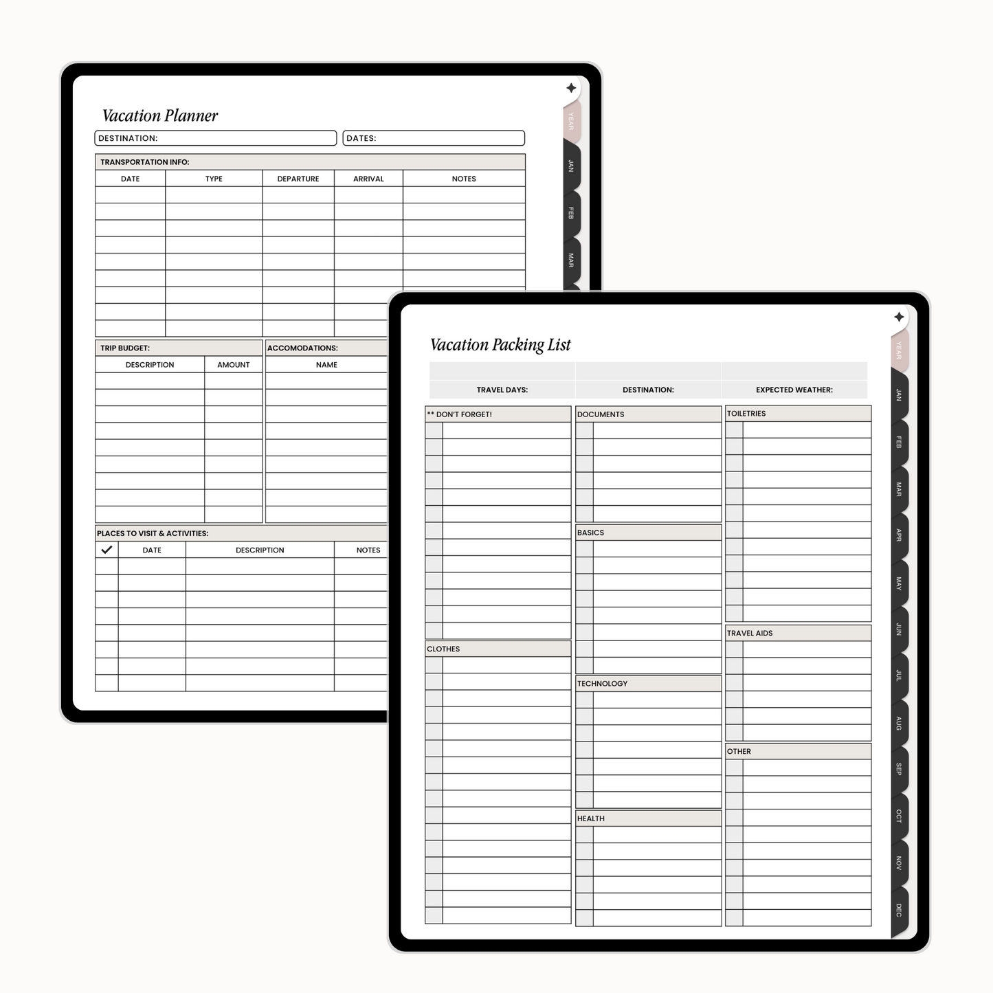 Undated Digital Daily Holy Grail