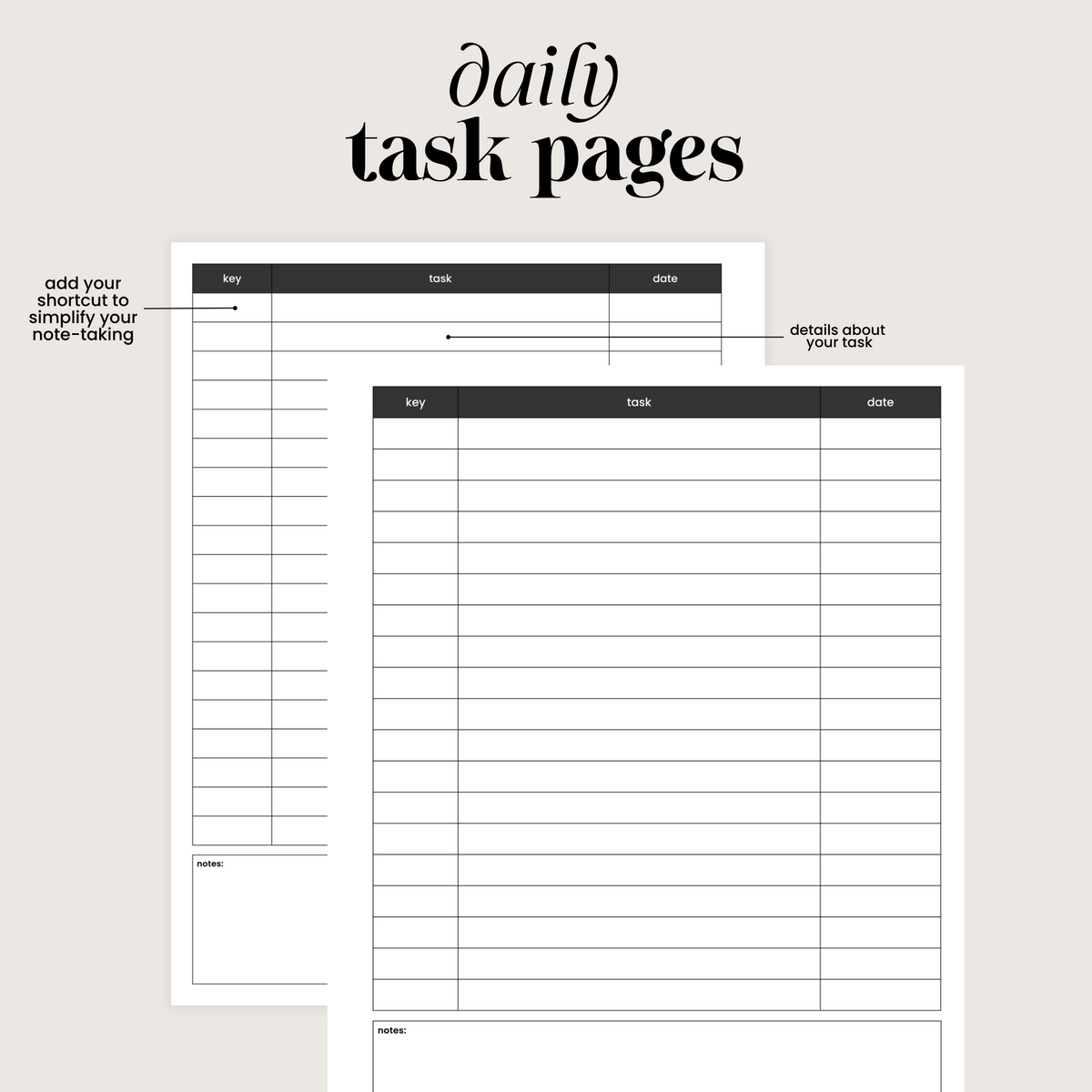 Primrose TaskBook