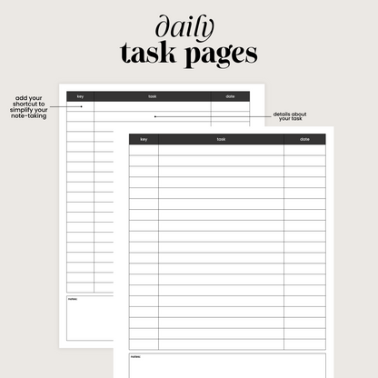 Linen TaskBook