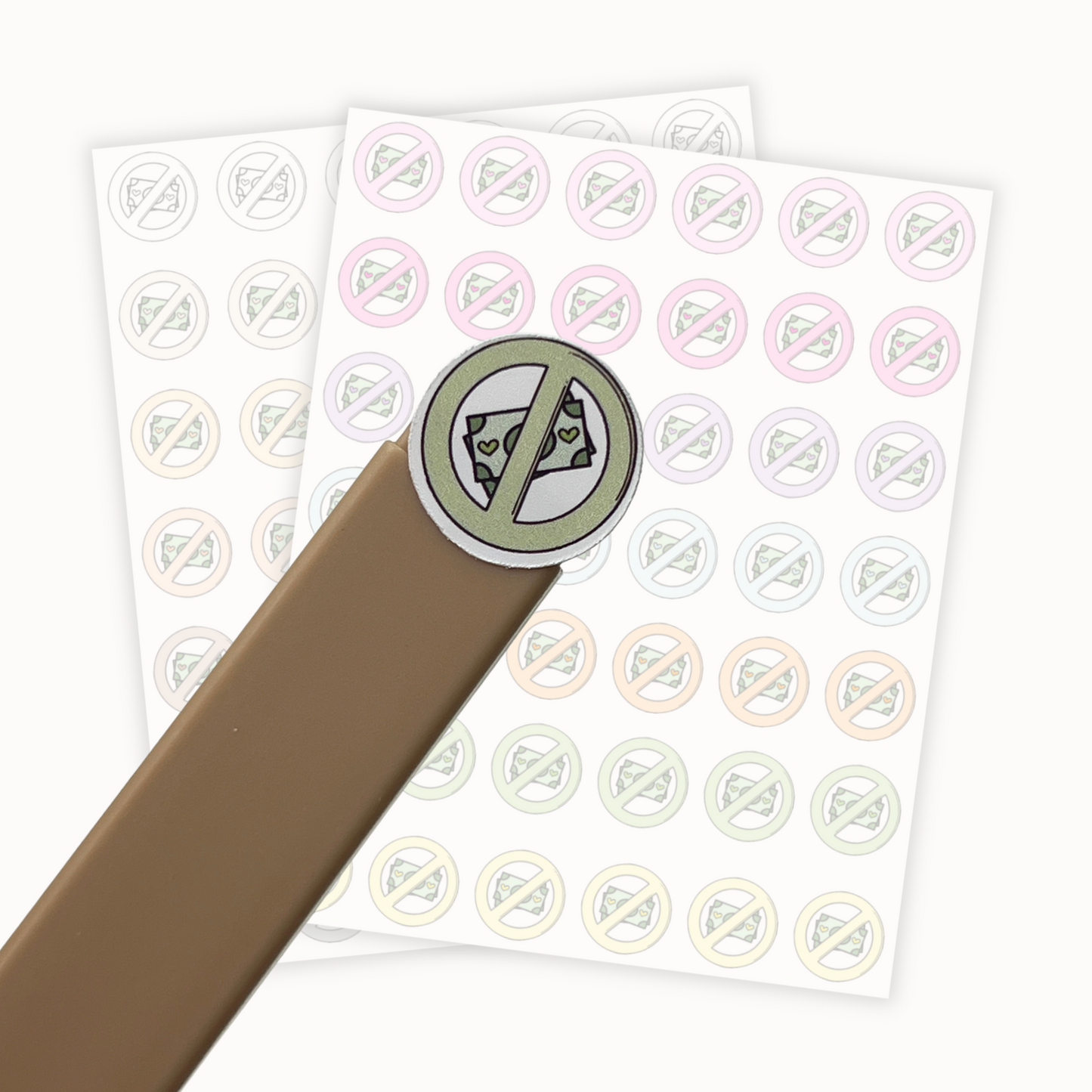 No Spend Sticker Sheet